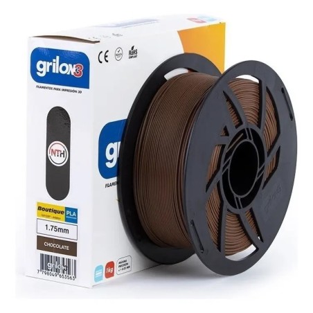 Filamento 3D PLA Grilon Chocolate