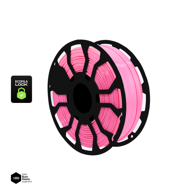 Filamento 3D Hellbot PLA LOCK Rosa