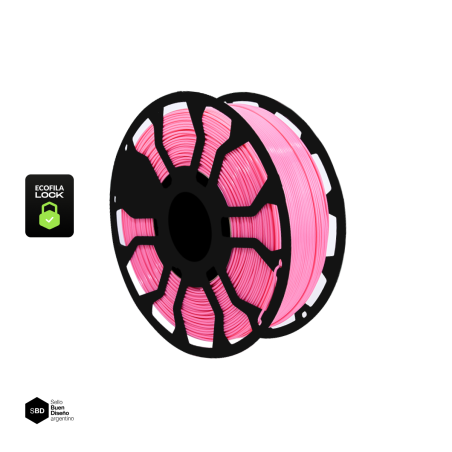 Filamento 3D Hellbot PLA LOCK Rosa