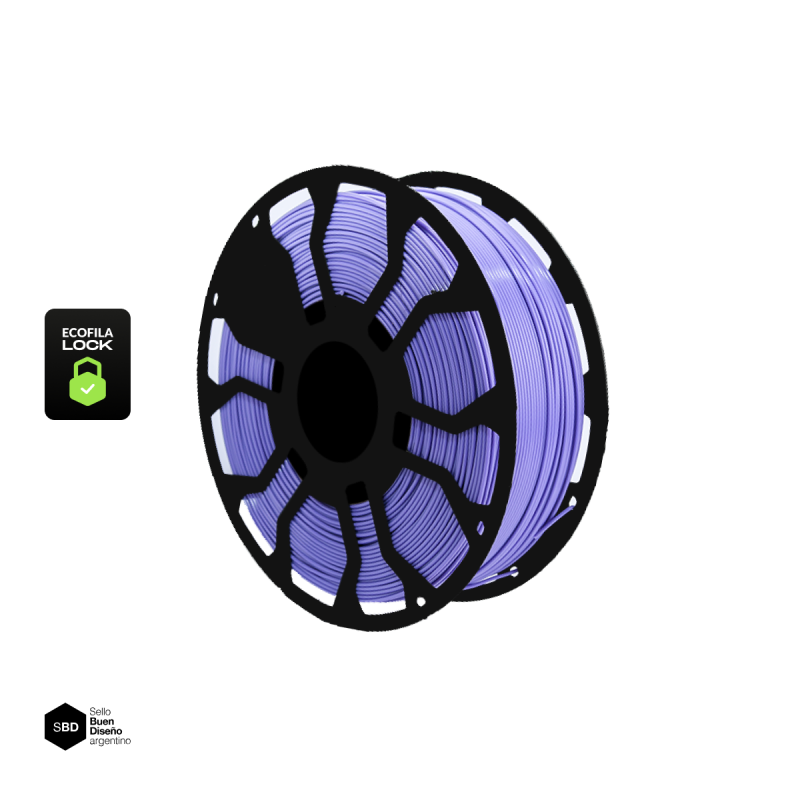 Filamento 3D Hellbot PLA LOCK Violeta