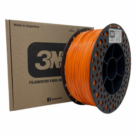 Filamento 3D PLA 3N3 Naranja