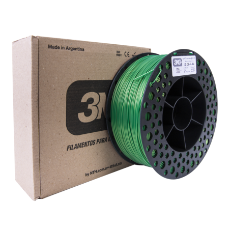 Filamento 3D PLA 3N3 Verde
