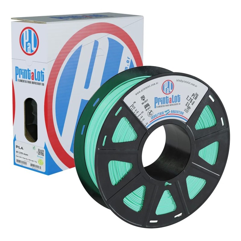Filamento 3D PLA Printalot Aqua