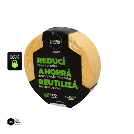 Filamento Hellbot PLA RECARGA LOCK  Arena Pastel