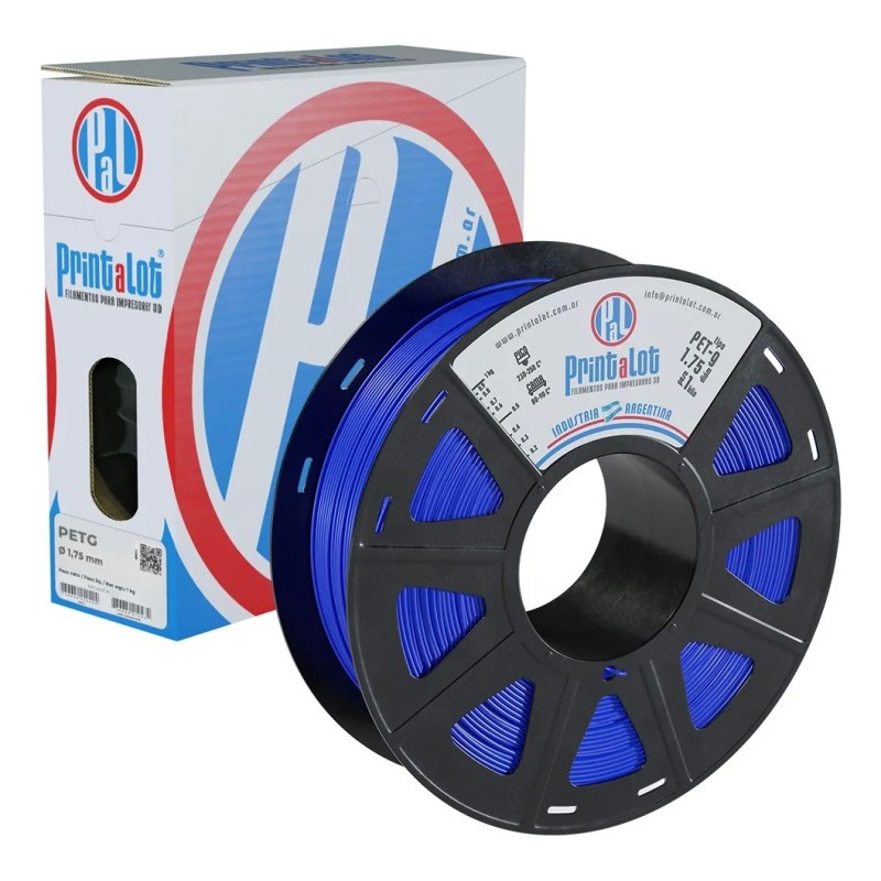 Filamento 3D PETG  Printalot Azul