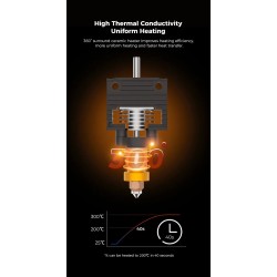 Kit Bloque Calefactor Cerámica Creality Serie K1