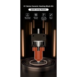Kit Bloque Calefactor Cerámica Creality Serie K1