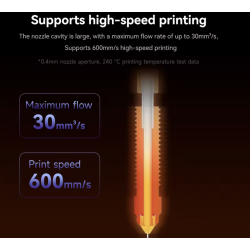 Pico Nozzle Acero Endurec Tipo Unicorn K1 Max/k1c/ Ender-3v3
