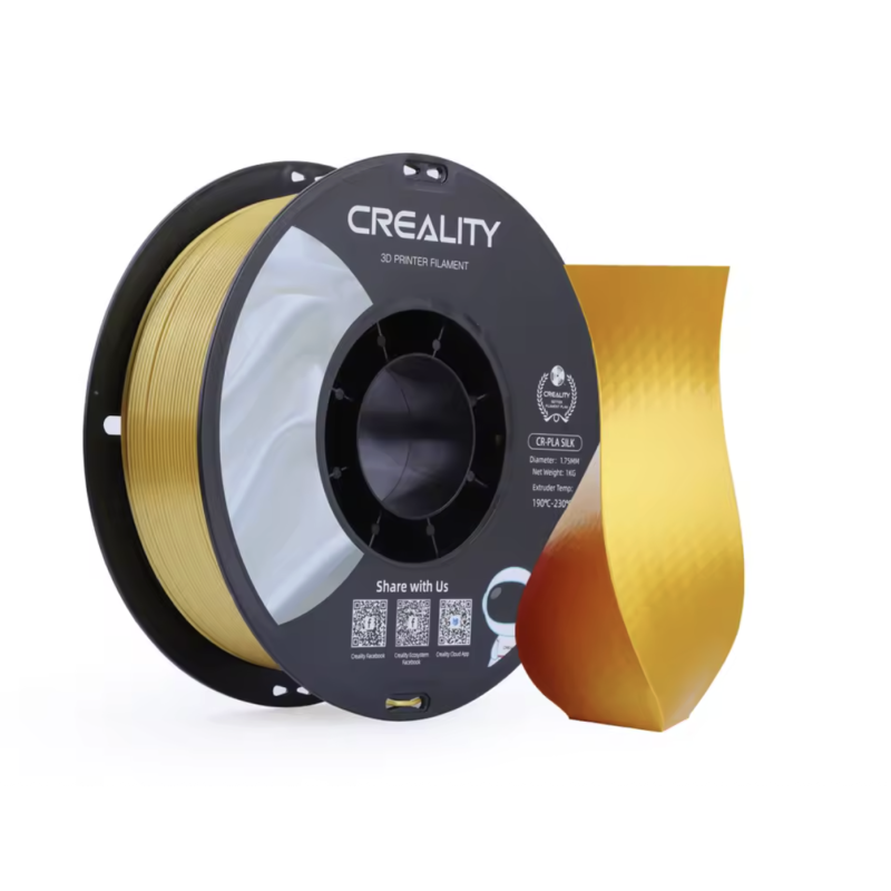 Filamento 3D PLA SILK Oro CREALITY