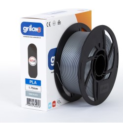 Filamento 3D PLA Grilon Gris Plata