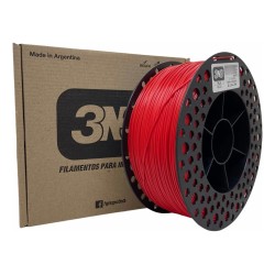 Filamento 3D PLA 3N3 Rojo
