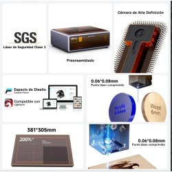 Grabadora Laser Creality Falcon A1 10W BLANCA