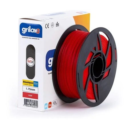 Filamento 3D PLA Grilon Rojo