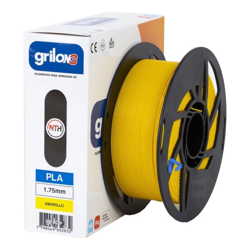 Filamento 3D PLA Grilon Amarillo